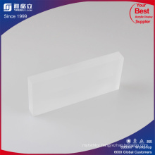 Polished Clear Block Acrylic Ice Block with Round Corner